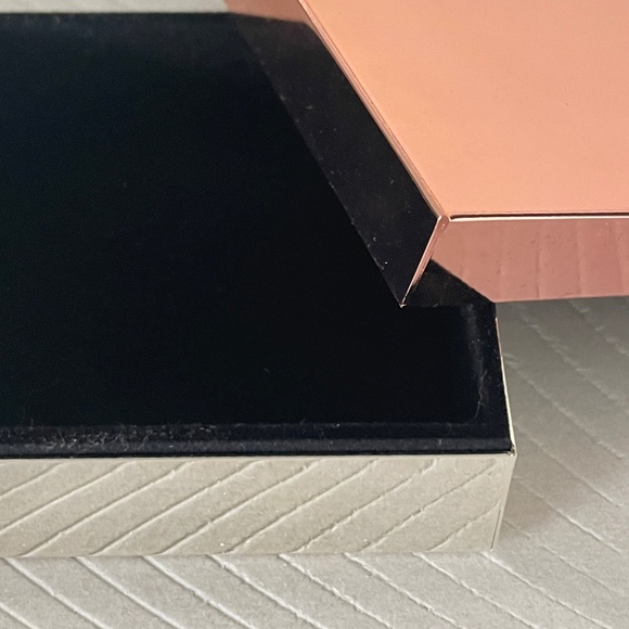 NWT Kate Spade New York x Lenox Rosy Glow Covered Keepsake Box / Jewelry Box - Picture 9 of 14